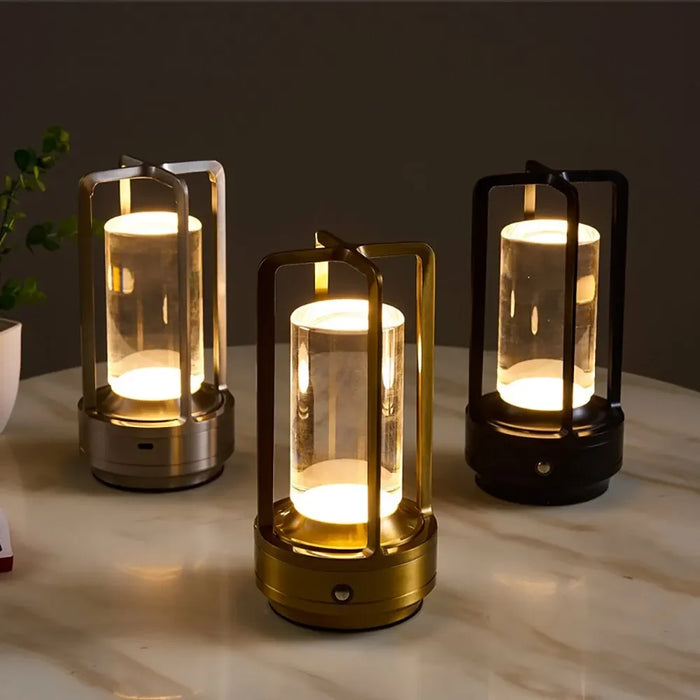Nova Arc - Crystal Table Lamp