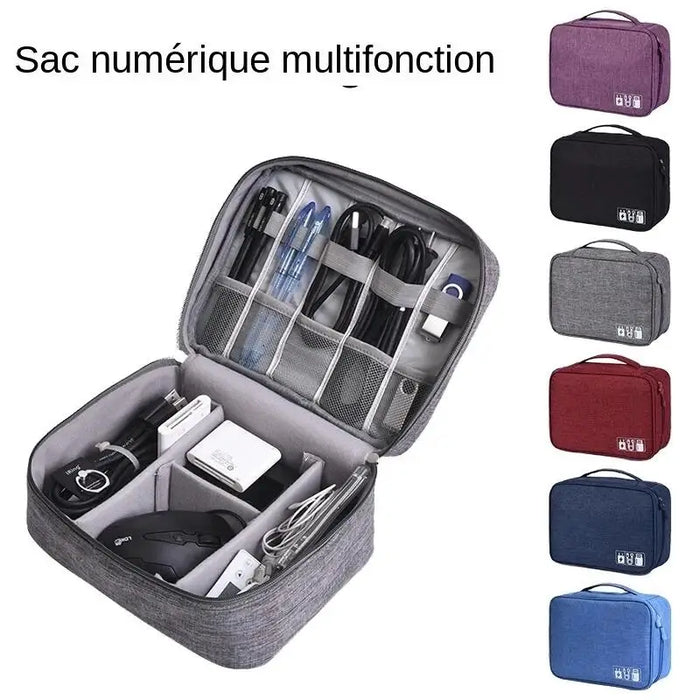 SmartCord Travel Cable Organizer - Ultimate Cord Management Solution-1