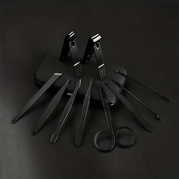 Precision Nail Clippers Kit - Ultra Sharp Fingernail & Toenail Cutters-3