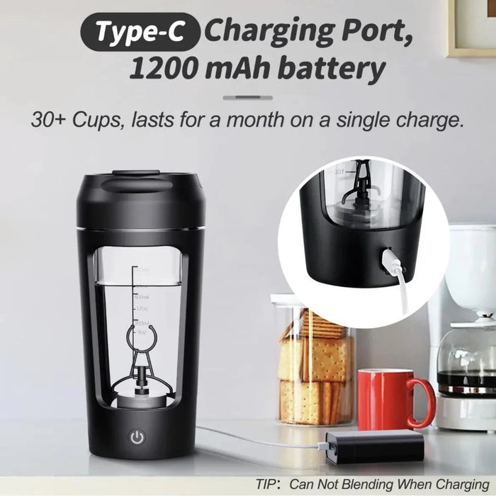 PowerSwirl – Electric Protein Shaker Bottle