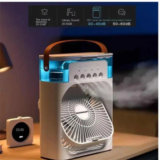 CoolBreeze 3-in-1 Portable Evaporative Air Cooler with LED Light-2