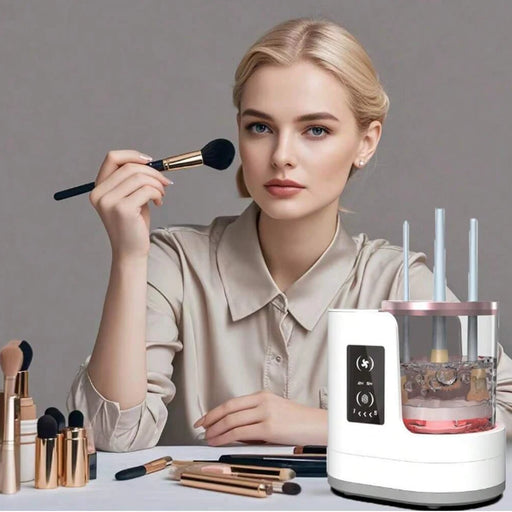 Effortless Clean Electric Makeup Brush Cleaner Machine-2