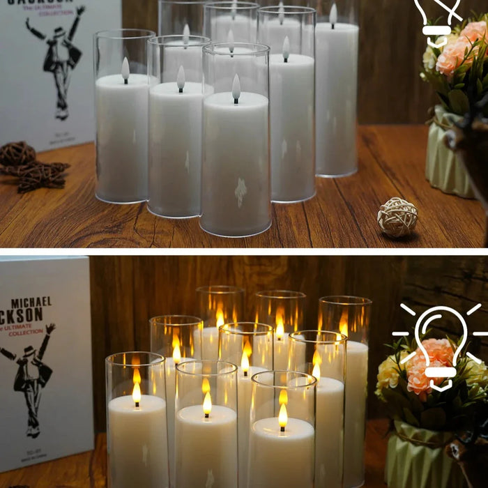 VelvetFlame - Flameless Candle Set
