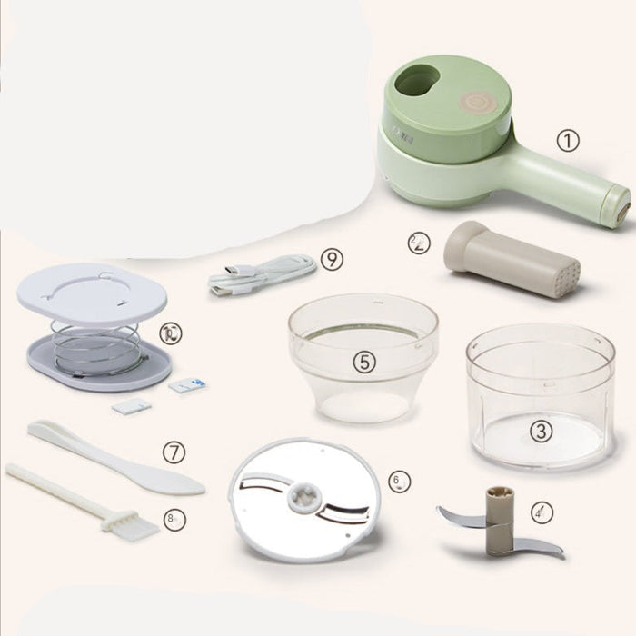 VegiTwist Pro - Portable Vegetable Slicer and Blender