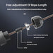 ProJump Adjustable Speed Rope - Best Jump Rope for Fitness Training-3