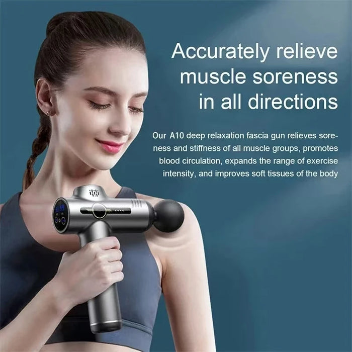 Deep Tissue Massage Gun - Portable Electric Muscle Relief Device-2