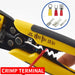Automatic Wire Stripper and Crimper Tool for Precision Stripping-5