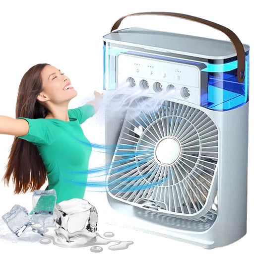 CoolBreeze 3-in-1 Portable Evaporative Air Cooler with LED Light-1