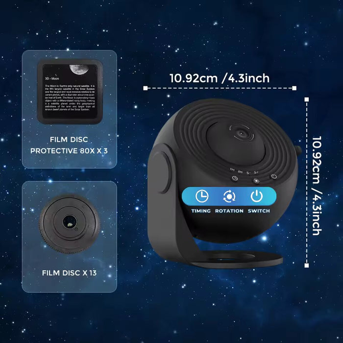 ZenoSky - Galaxy Projector for Bedroom