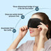 ComfortSleep 3D Contoured Eye Mask - Best Sleep Mask for Travel-3