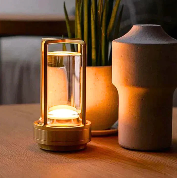 Nova Arc - Crystal Table Lamp