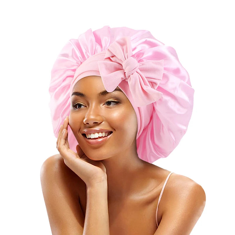 Variant image for Satin Sleep Cap - Adjustable Hair Bonnet for Women, 21 Colors-11