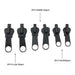 Universal Zipper Repair Kit - Instant Fix Zipper Fix Kit-5