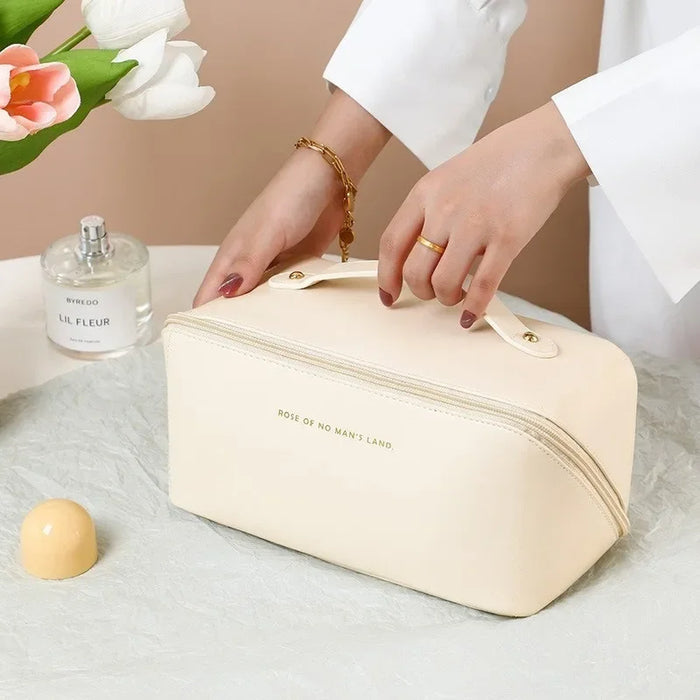 Chic Travel Makeup Bag - Large Capacity Cosmetic Organizer-2