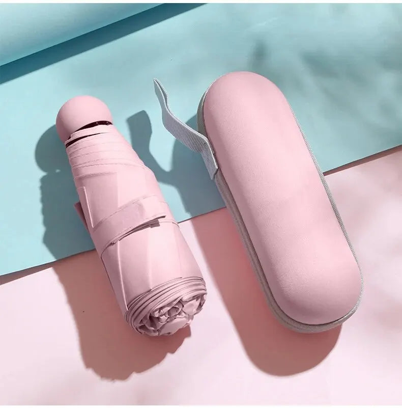 Variant image for Compact Capsule Umbrella - Stylish Sun & Rain Protection-3
