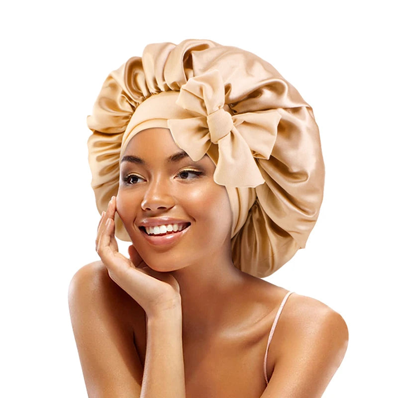 Variant image for Satin Sleep Cap - Adjustable Hair Bonnet for Women, 21 Colors-8