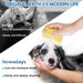 Pet Grooming Shampoo Brush - 2-in-1 Silicone Bath Scrubber-4