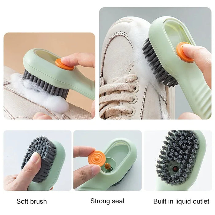 SmartClean Automatic Shoe Cleaning Brush with Liquid Dispenser-5