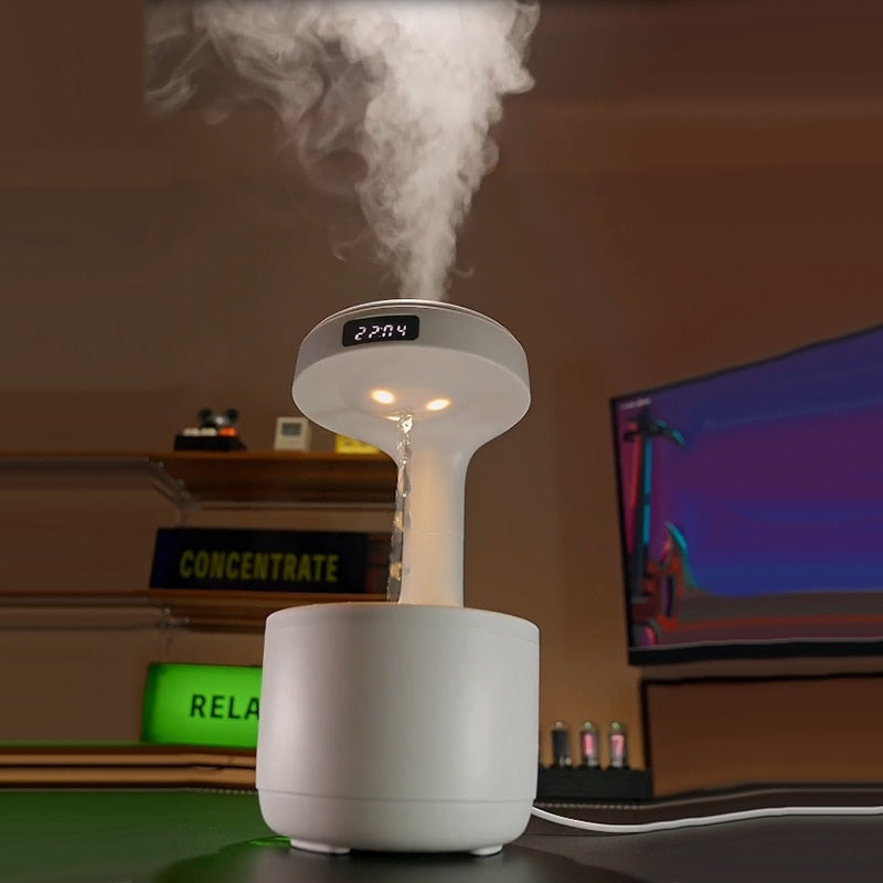 HoverDrop Levitating Humidifier - Cool Mist & Floating Water Drop ...