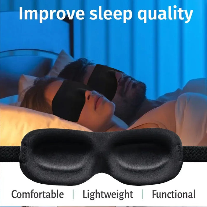 ComfortSleep 3D Contoured Eye Mask - Best Sleep Mask for Travel-5