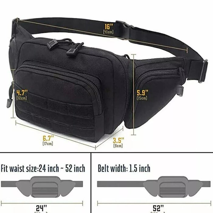 StealthGuard Gear - Concealed Carry Fanny Pack Holster