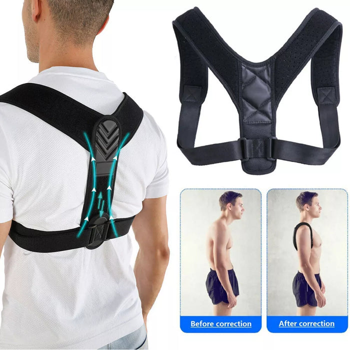 UprightEase - Posture Corrector for Back and Shoulder Support