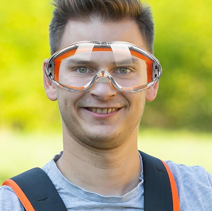 ClariShield™ – Over-Glass Anti-Fog Safety Goggles
