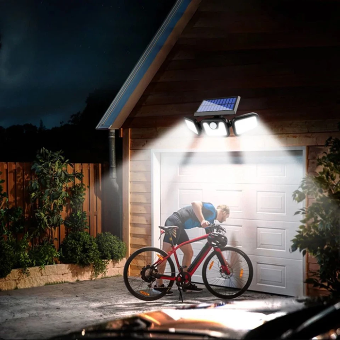 SolarisGlow - Solar Motion Sensor Light Outdoor