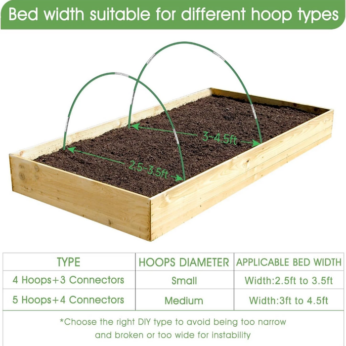 EasyBend - Garden Hoops Grow Tunnel