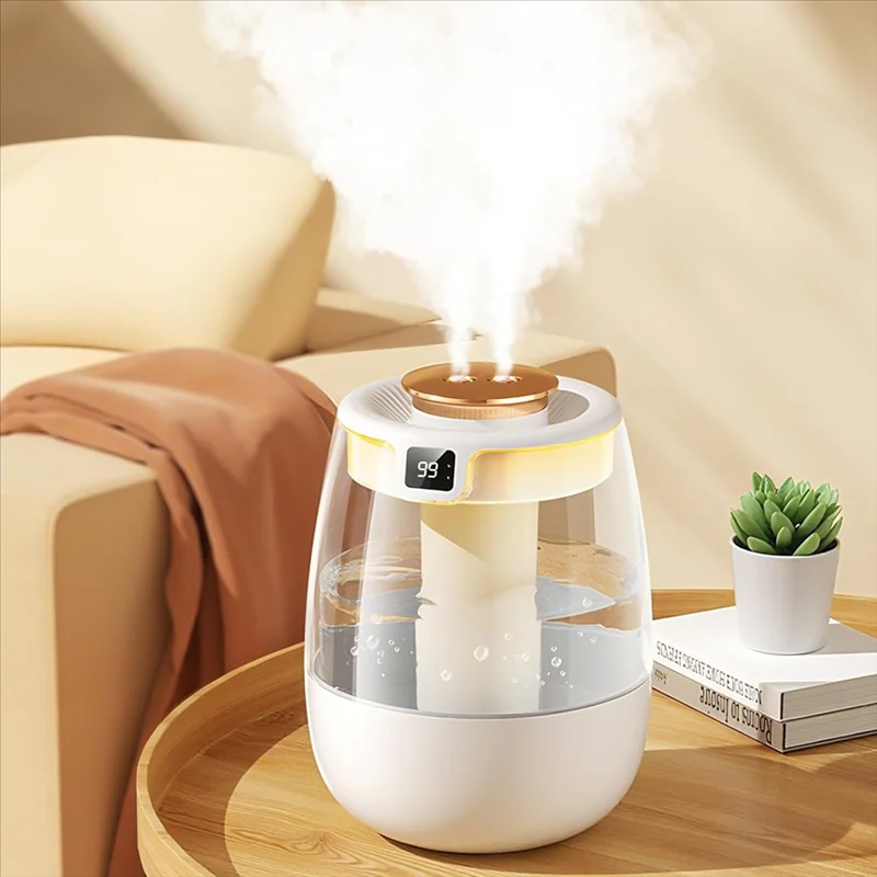 Portable Humidifier | Dual Nozzle Cool Mist | USB Powered | Quiet ...
