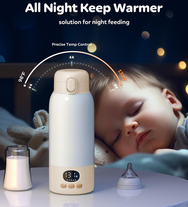 FeedEase™ – Travel-Ready Bottle Warmer