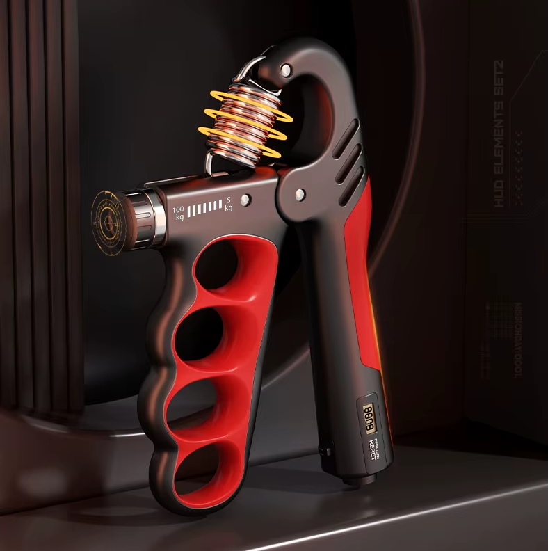 Hand Grip Strengthener | Adjustable 11-220lbs | Digital Counter ...