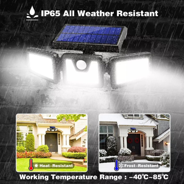 SolarisGlow - Solar Motion Sensor Light Outdoor