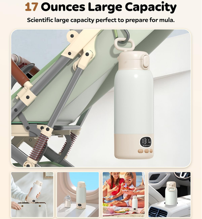 FeedEase™ – Travel-Ready Bottle Warmer