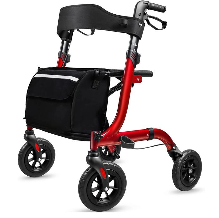 WalkWell - Lightweight Rollator Walker for Seniors