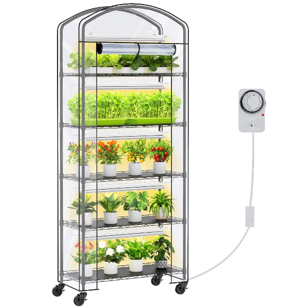 FloraStack - Portable Mini Greenhouse