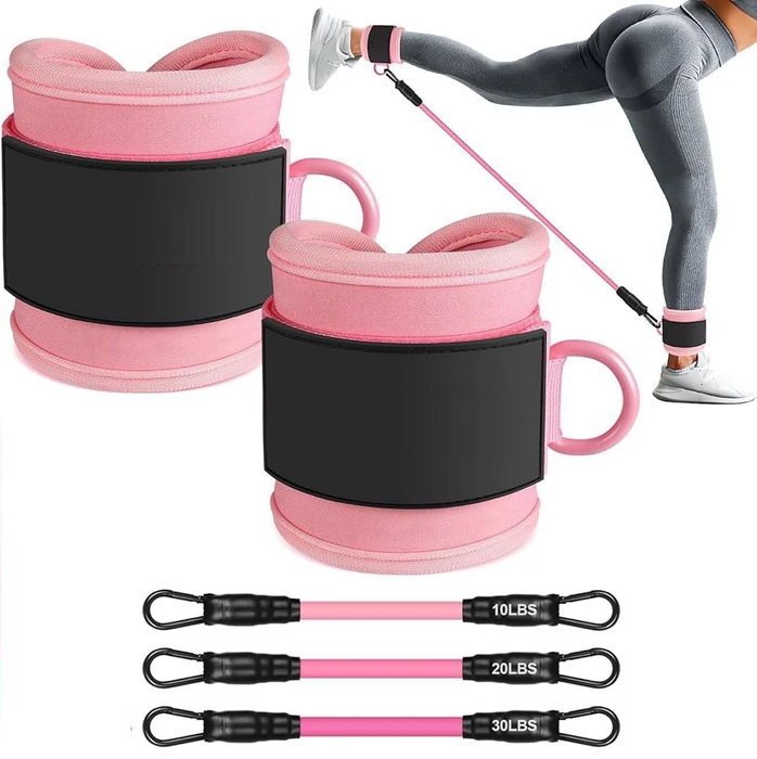 CoreBandit - Ankle Resistance Bands for Leg and Glute Workouts