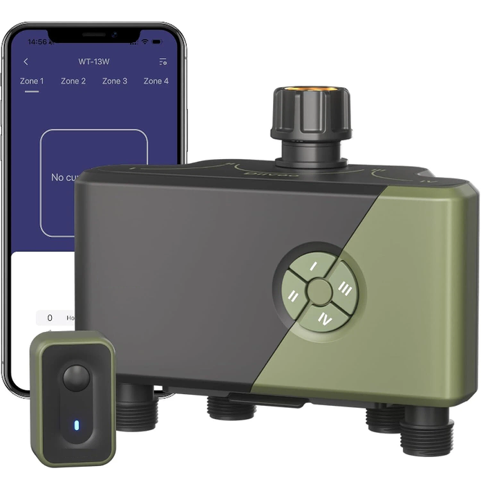 SmartRain - 4 Outlets Smart Sprinkler Timer