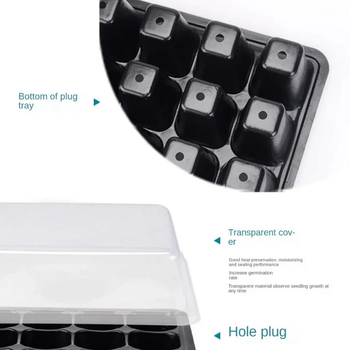 GrowLid - Greenhouse Seedling Tray