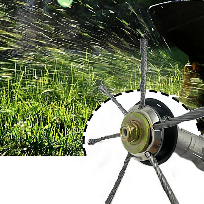 RazeWire™ – 6-Claw Steel Trimmer Head