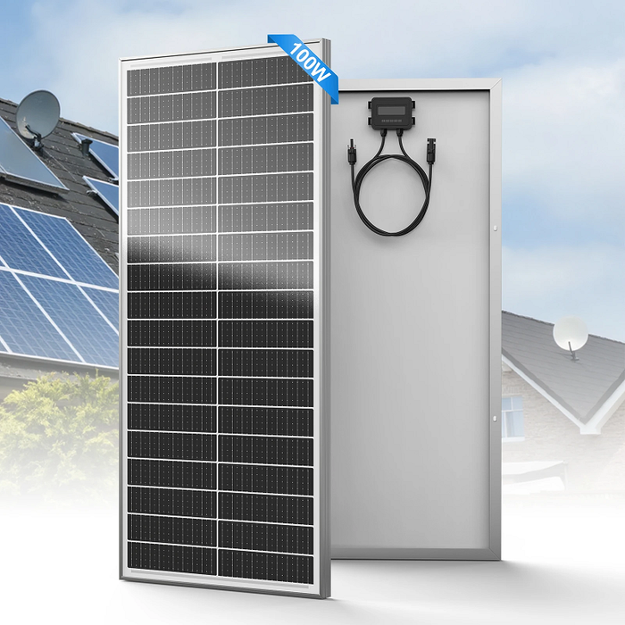 SolarVantage - 100W High-Efficiency Solar Panel