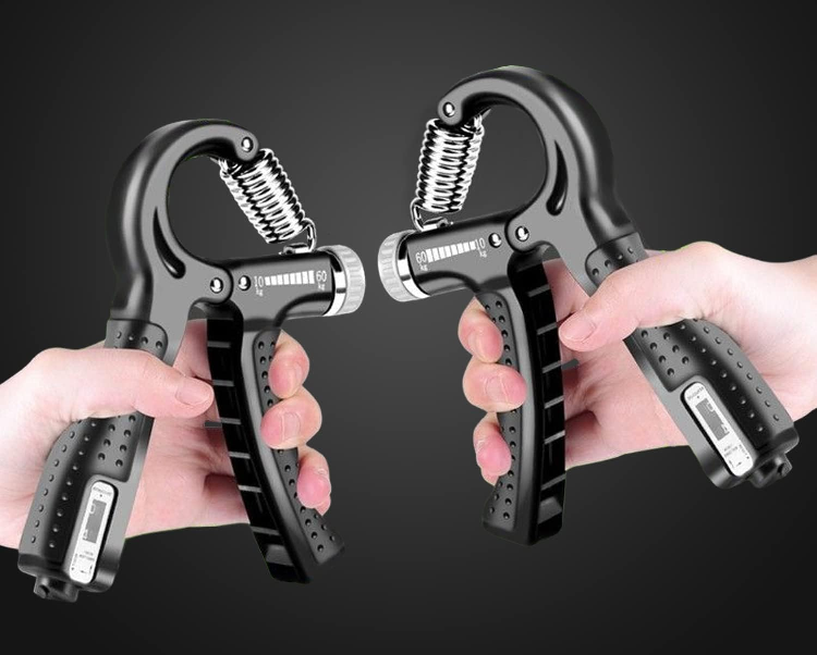SteelFlex - Adjustable Hand Gripper with Counter