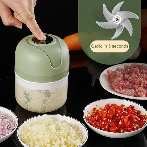 GrindyGo - Electric Garlic Chopper