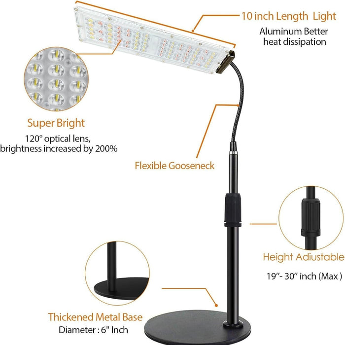 TerraShine - Full Spectrum Desk Growth Lamp