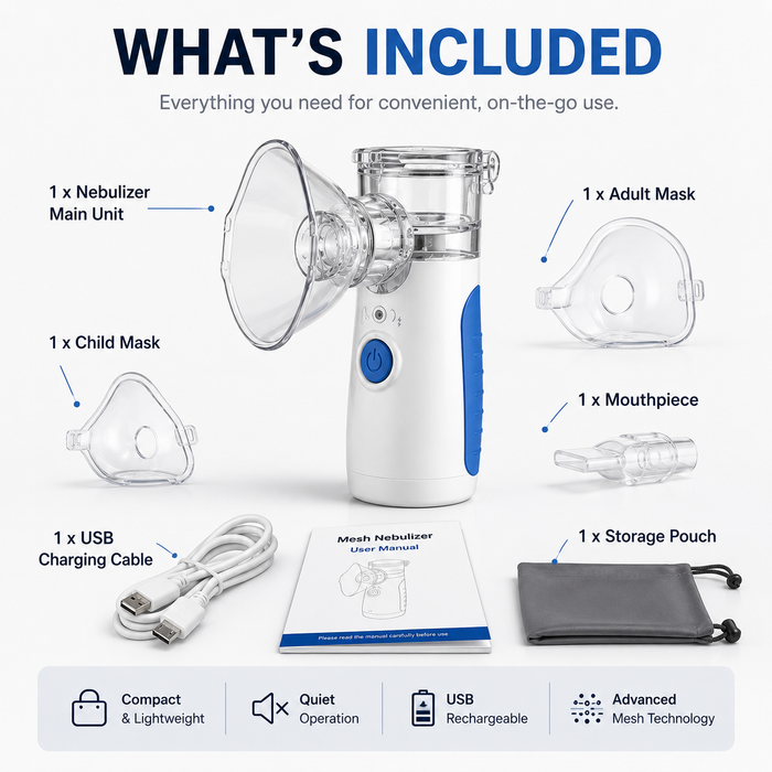 MistEase Portable Nebulizer
