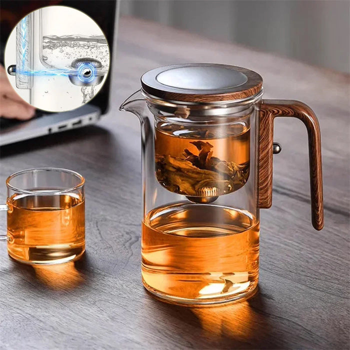 TeaVista - Glass Teapot with Infuser