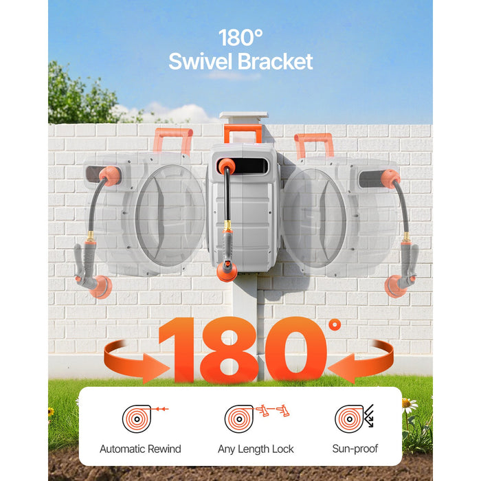 PureReach - Retractable Garden Hose Reel