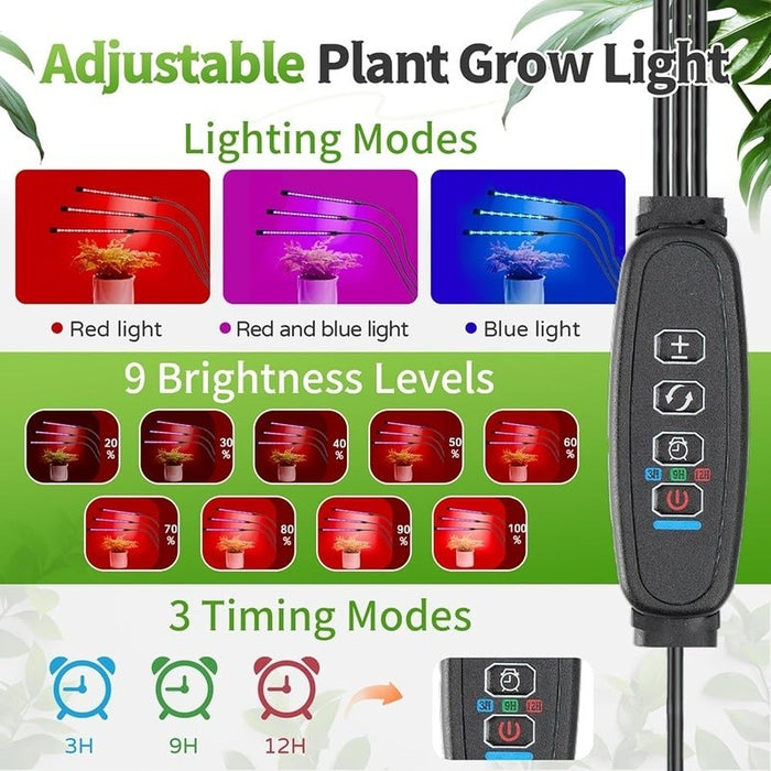 Nurtura - Indoor Plant Growing Kit W/ LED Grow Light