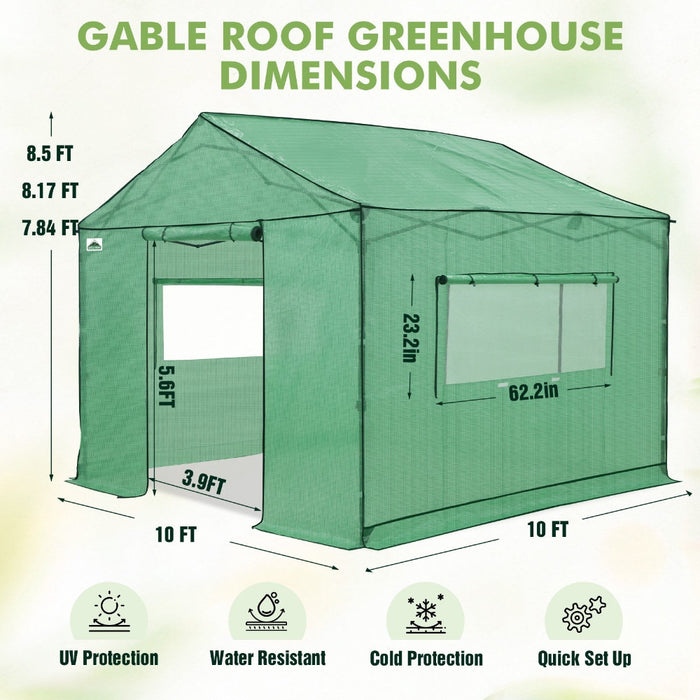 PlantSphere - Portable Walk-in Pop Up Greenhouse