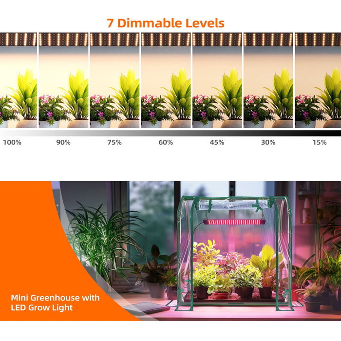 EdenLite - Mini Greenhouse with Grow Light